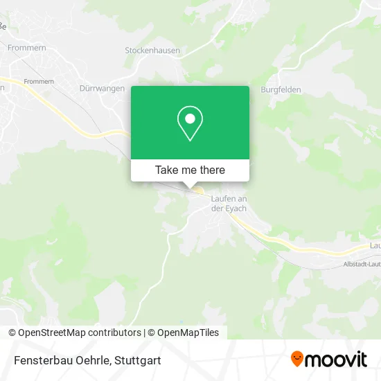 Карта Fensterbau Oehrle