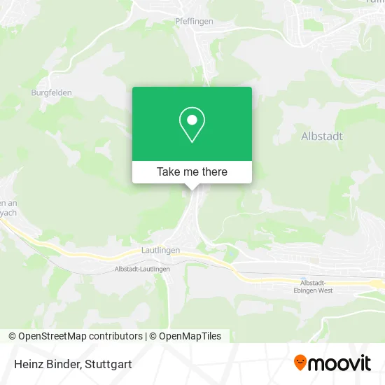 Heinz Binder map