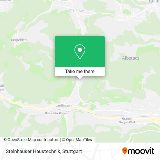 Steinhauser Haustechnik map