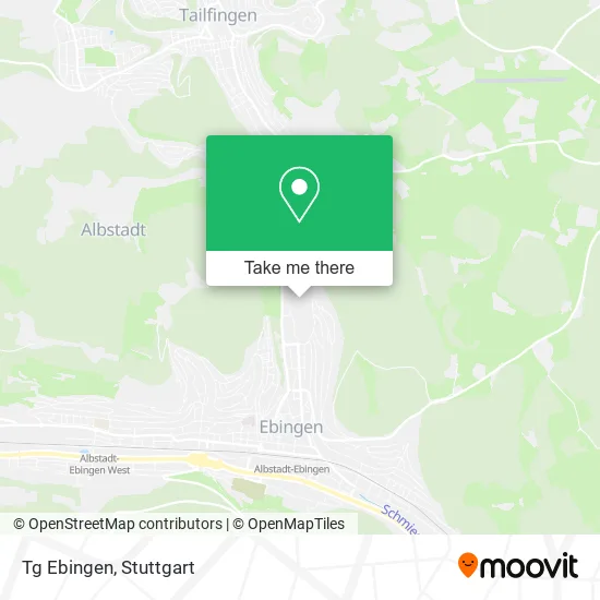 Карта Tg Ebingen