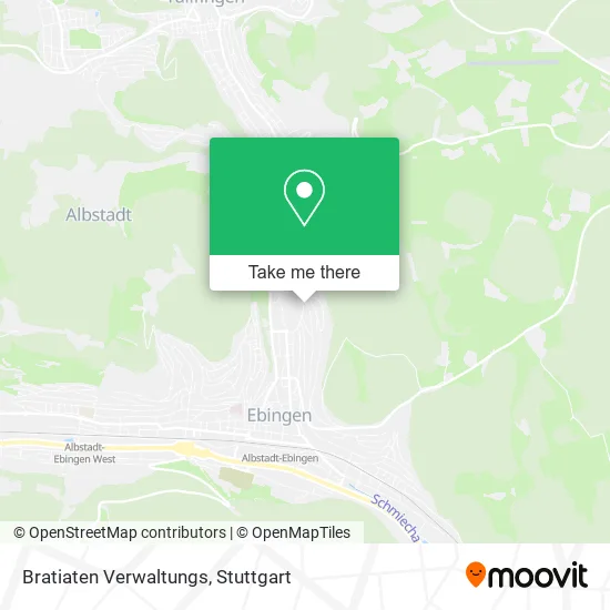 Карта Bratiaten Verwaltungs