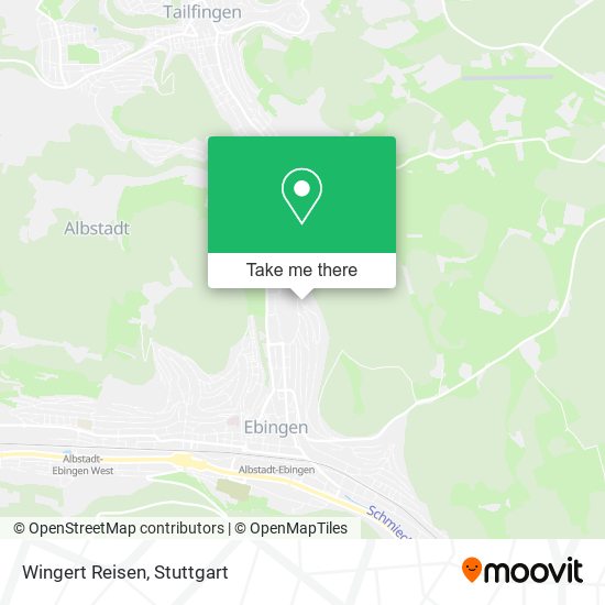 Карта Wingert Reisen