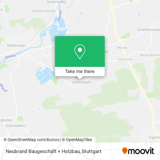 Карта Neubrand Baugeschäft + Holzbau