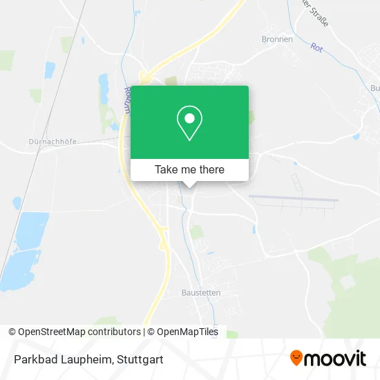 Карта Parkbad Laupheim