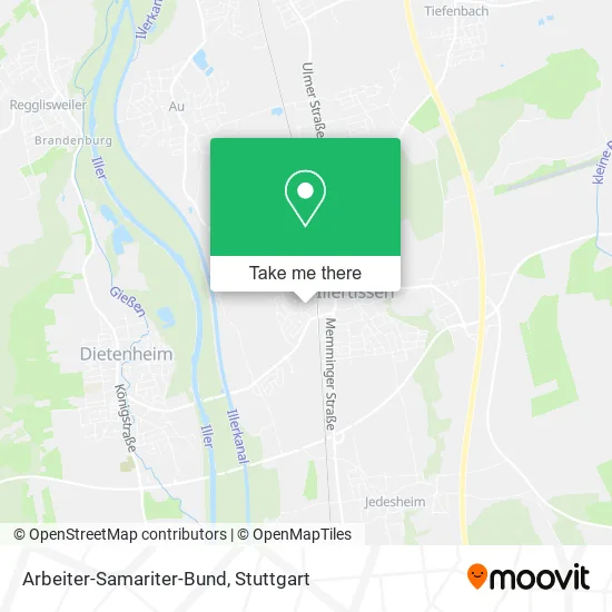 Карта Arbeiter-Samariter-Bund