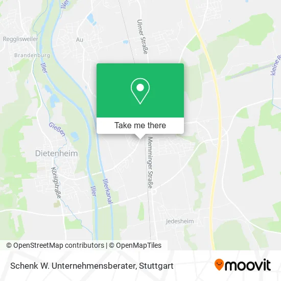 Карта Schenk W. Unternehmensberater