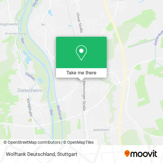 Карта Wolftank Deutschland