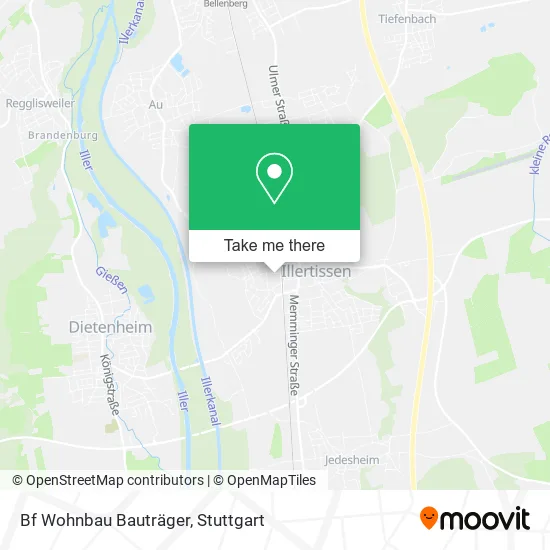 Карта Bf Wohnbau Bauträger