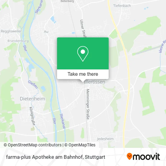 Карта farma-plus Apotheke am Bahnhof