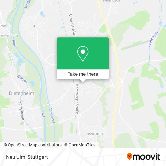 Карта Neu Ulm