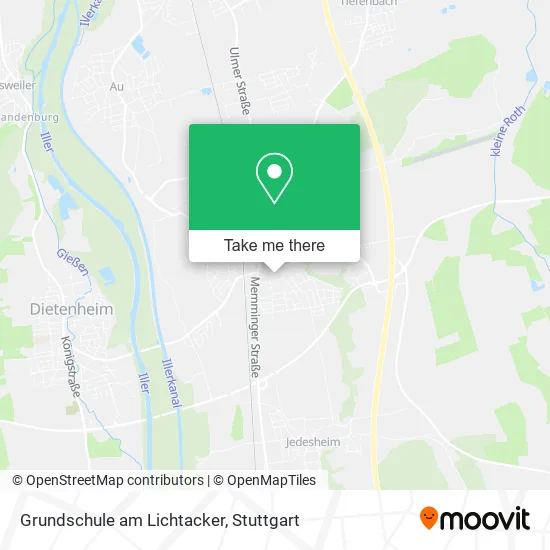 Карта Grundschule am Lichtacker
