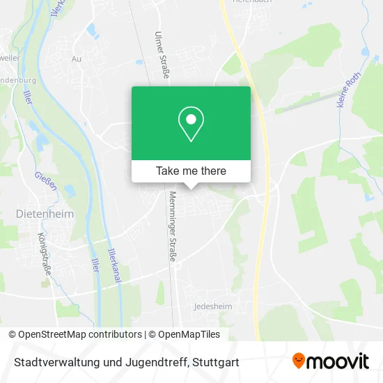 Карта Stadtverwaltung und Jugendtreff