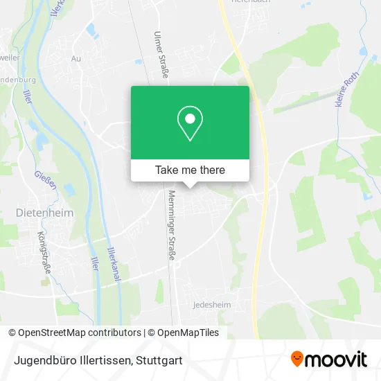 Карта Jugendbüro Illertissen