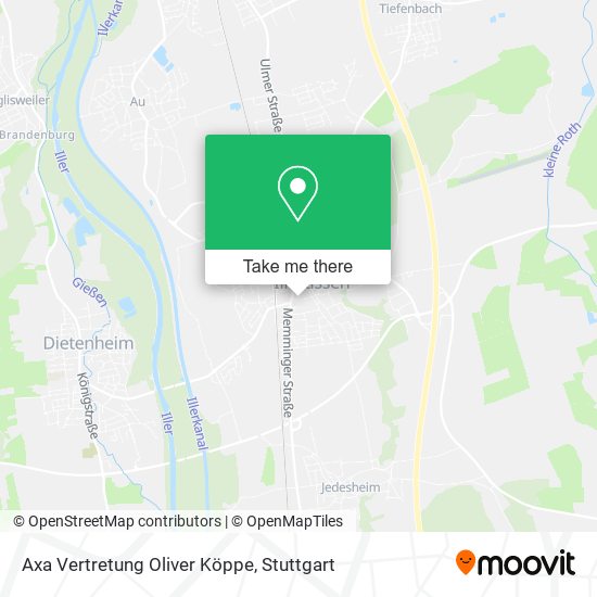 Axa Vertretung Oliver Köppe map