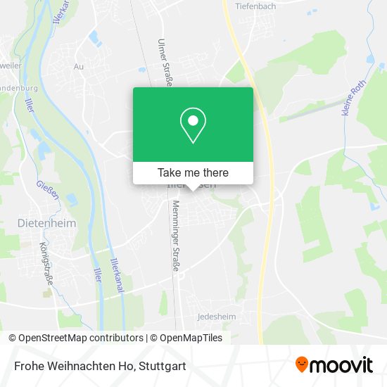 Frohe Weihnachten Ho map