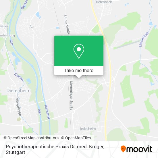 Карта Psychotherapeutische Praxis Dr. med. Krüger