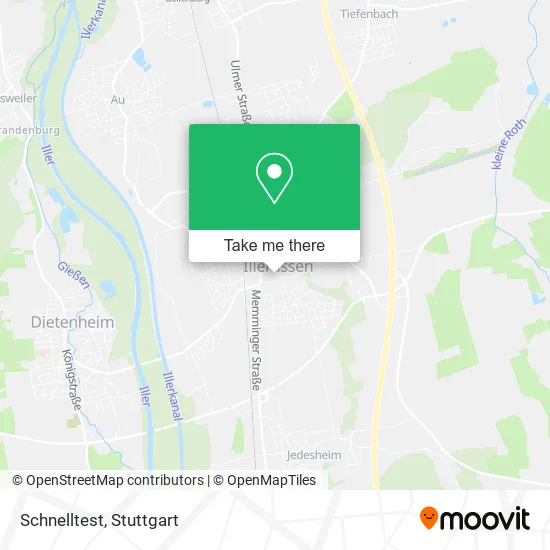 Карта Schnelltest