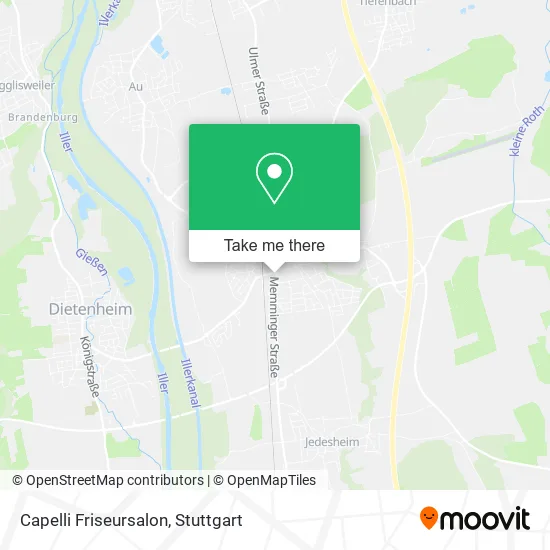 Карта Capelli Friseursalon