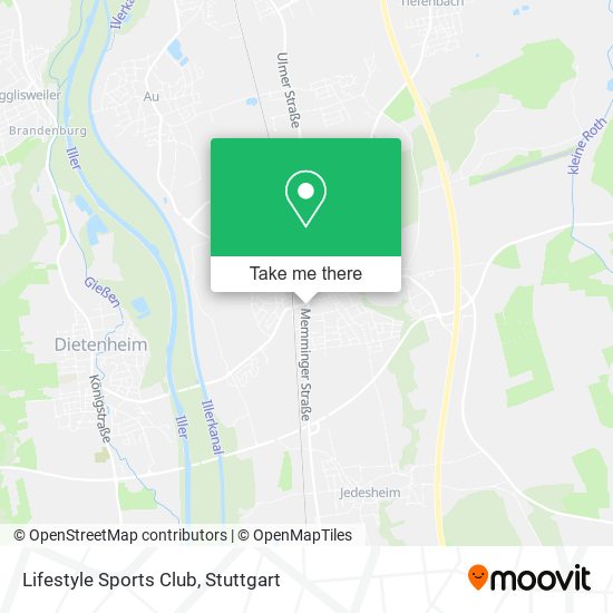 Lifestyle Sports Club map