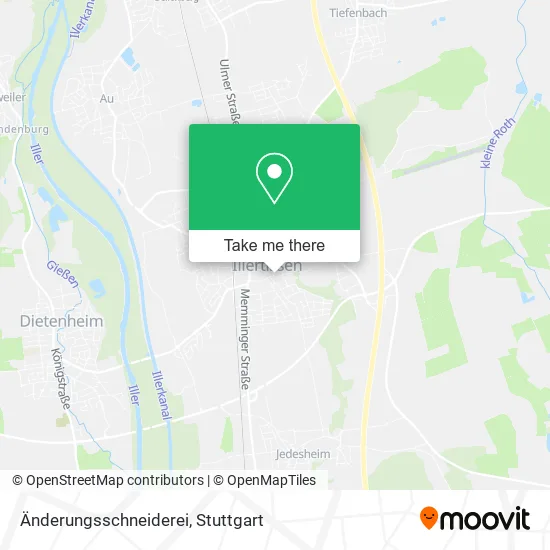 Карта Änderungsschneiderei