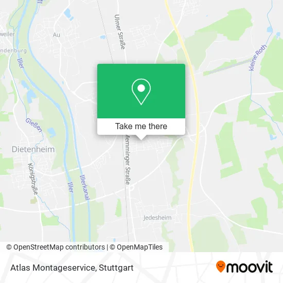 Карта Atlas Montageservice