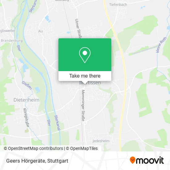 Карта Geers Hörgeräte
