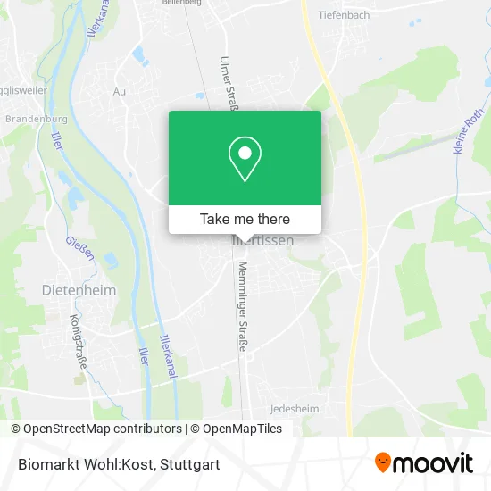 Карта Biomarkt Wohl:Kost