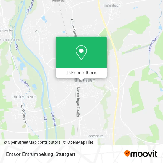 Карта Entsor Entrümpelung