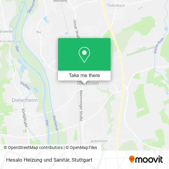 Карта Hesalo Heizung und Sanitär