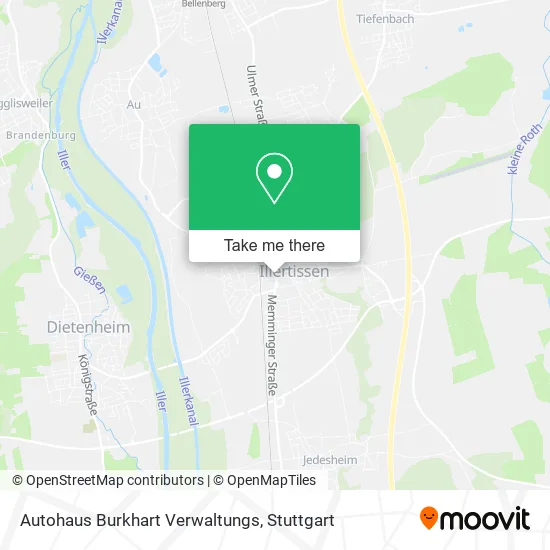 Карта Autohaus Burkhart Verwaltungs