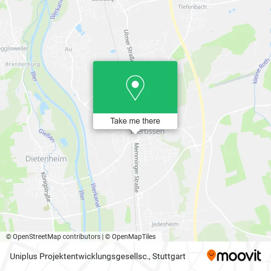 Карта Uniplus Projektentwicklungsgesellsc.