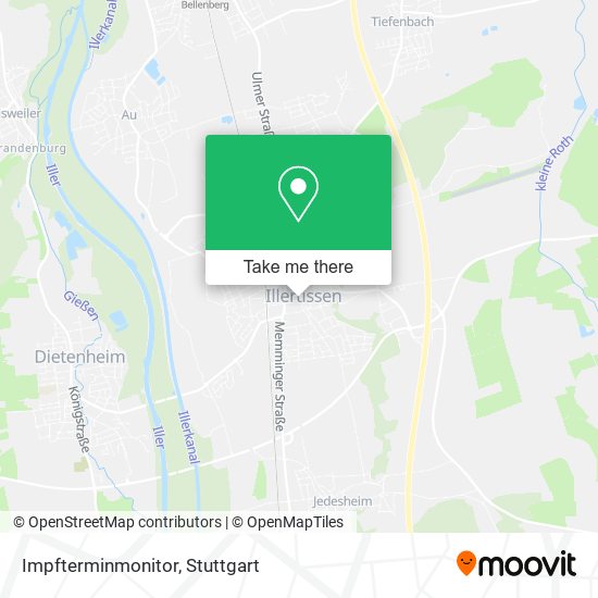 Impfterminmonitor map
