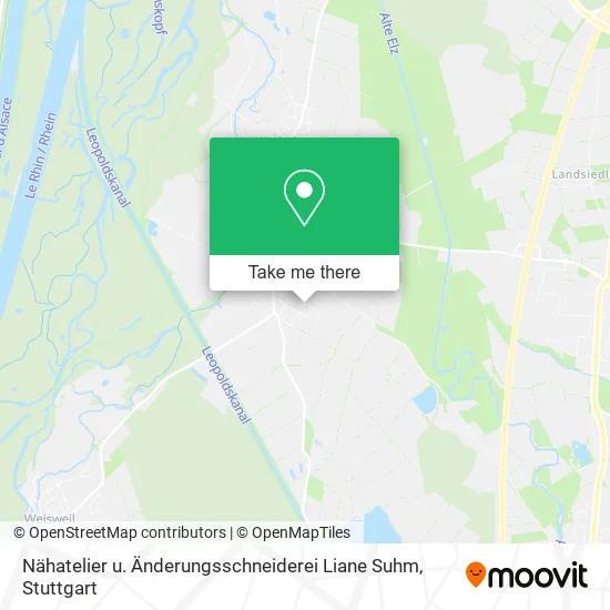Карта Nähatelier u. Änderungsschneiderei Liane Suhm