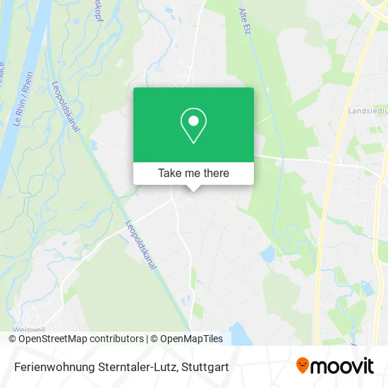 Карта Ferienwohnung Sterntaler-Lutz