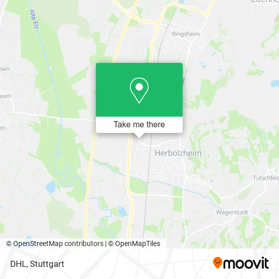 Карта DHL