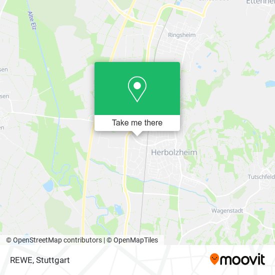 REWE map