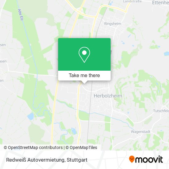 Карта Redweiß Autovermietung