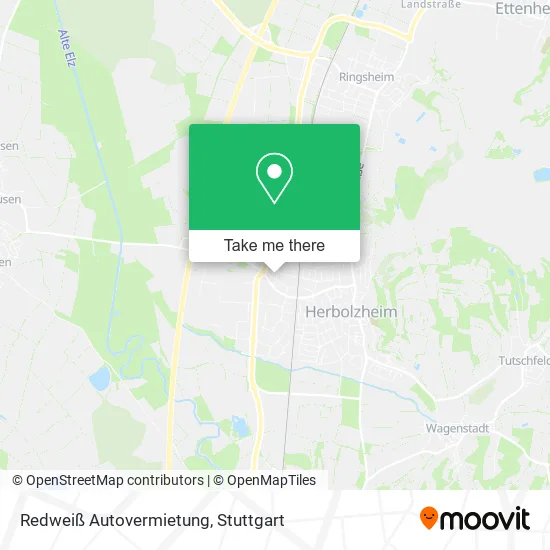Карта Redweiß Autovermietung