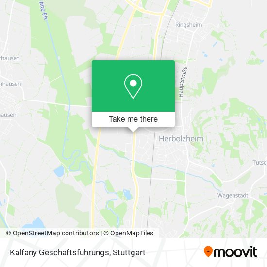 Kalfany Geschäftsführungs map