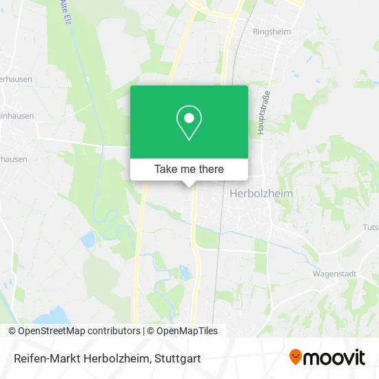 Карта Reifen-Markt Herbolzheim