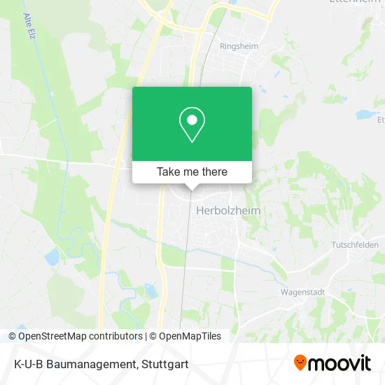 Карта K-U-B Baumanagement