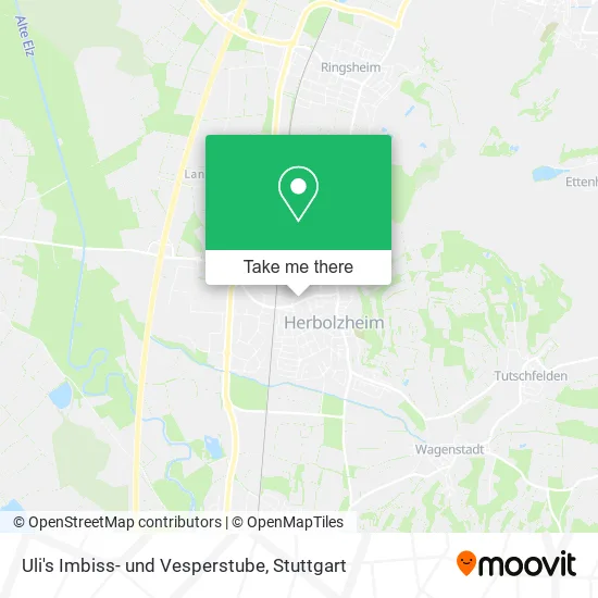 Карта Uli's Imbiss- und Vesperstube