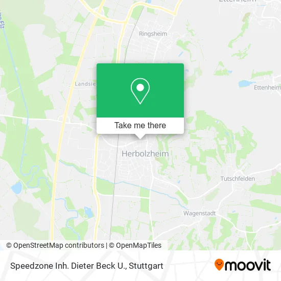 Карта Speedzone Inh. Dieter Beck U.
