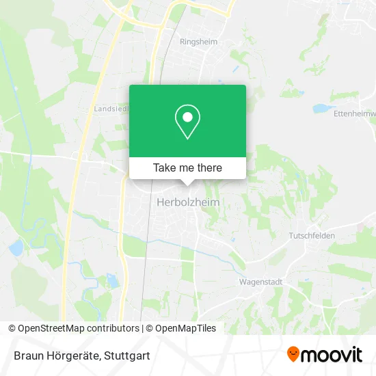 Карта Braun Hörgeräte