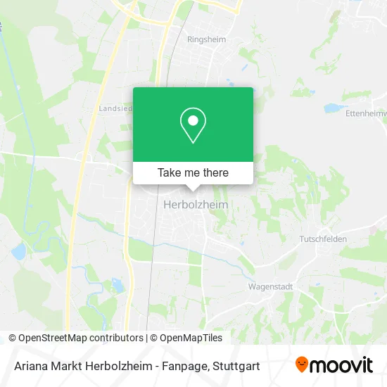 Карта Ariana Markt Herbolzheim - Fanpage