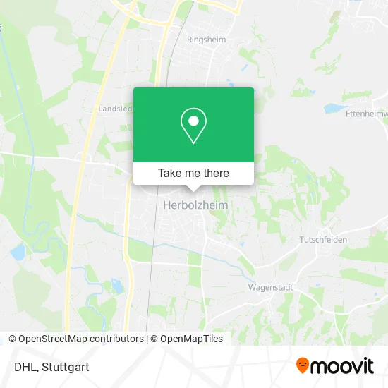 Карта DHL