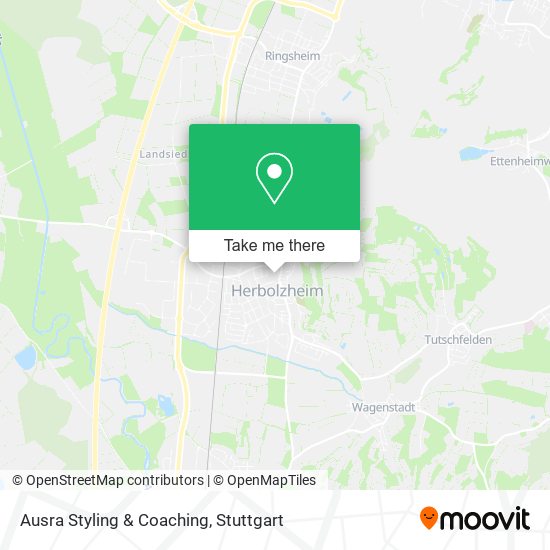 Ausra Styling & Coaching map