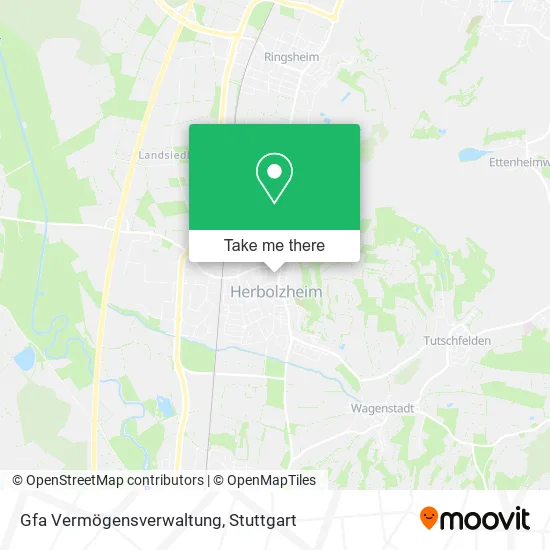 Карта Gfa Vermögensverwaltung