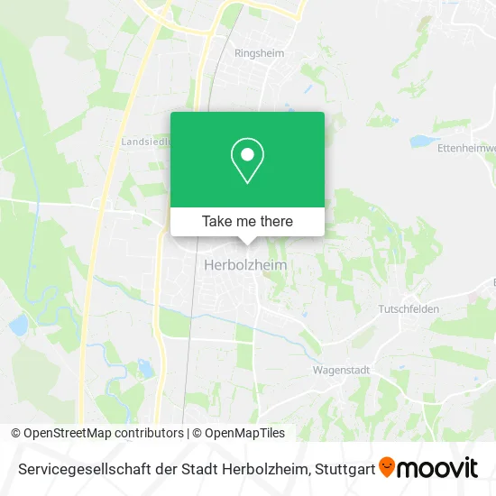 Карта Servicegesellschaft der Stadt Herbolzheim