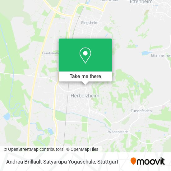 Andrea Brillault Satyarupa Yogaschule map